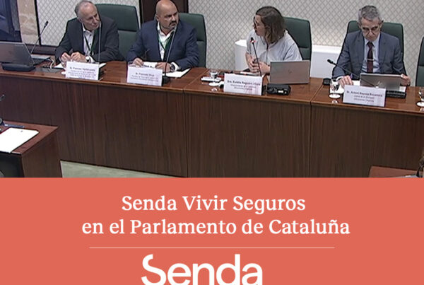 Senda Vivir seguros en el Parlamento de Cataluña1