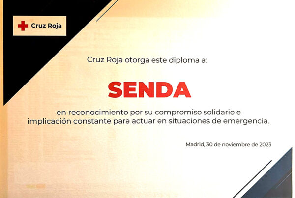 Senda Vivir Seguros recibe reconocimiento de Cruz Roja por su compromiso solidario en situaciones de emergencia